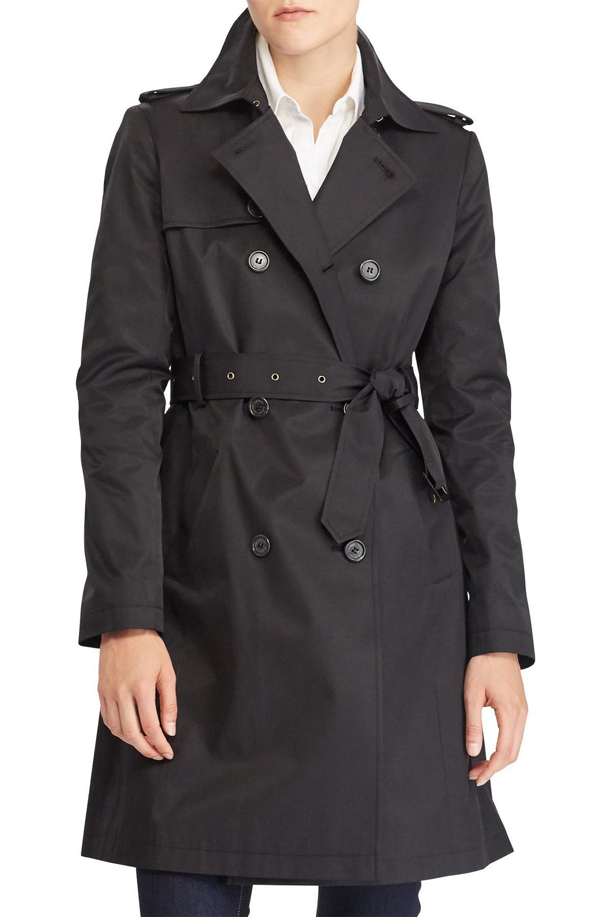 ralph lauren girls trench coat