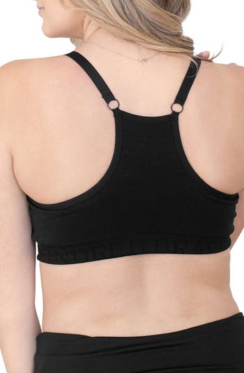 Kindred Bravely Sublime Hands-Free Pumping & Nursing Sports Bra - Black,  Small