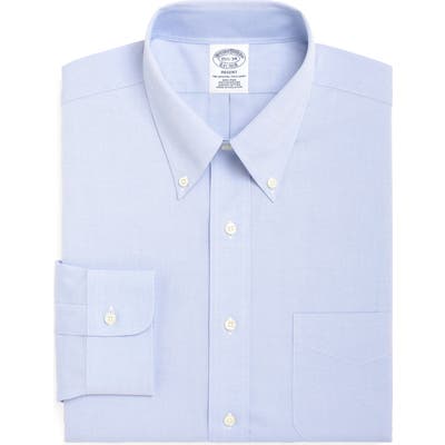 Brooks Brothers Regular Fit Solid Dress Shirt