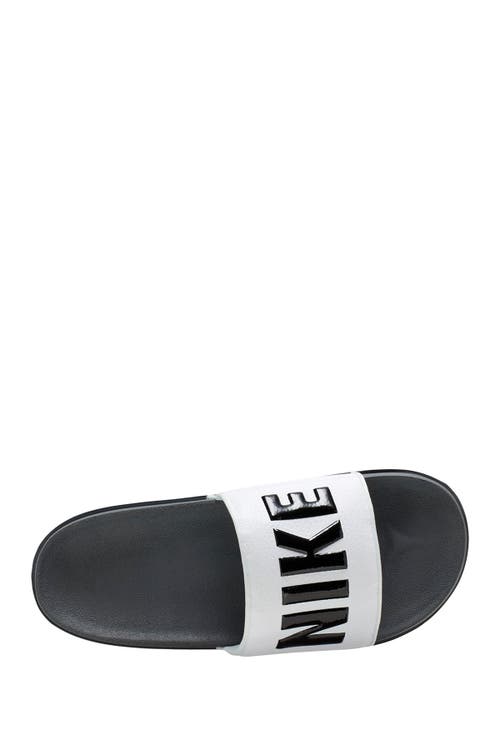 Shop Nike Offcourt Sport Slide In Dark Grey/black