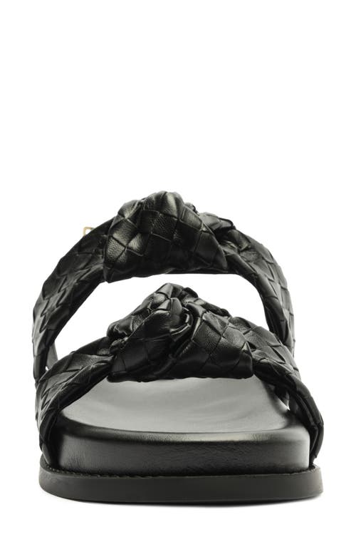 Shop Schutz Kareena Knot Sporty Sandal In Black