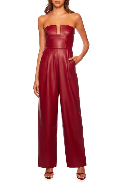 TWO WAYS TO WEAR A FAUX LEATHER JUMPSUIT