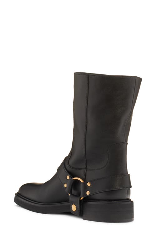 Shop Valentino Garavani Vlogo Signature Engineer Boot In Nero