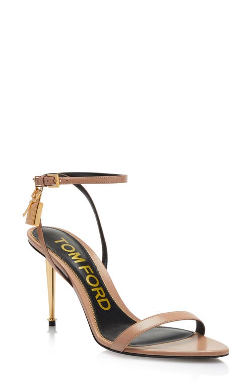 TOM FORD Padlock Naked Pointy Toe Sandal at Nordstrom,