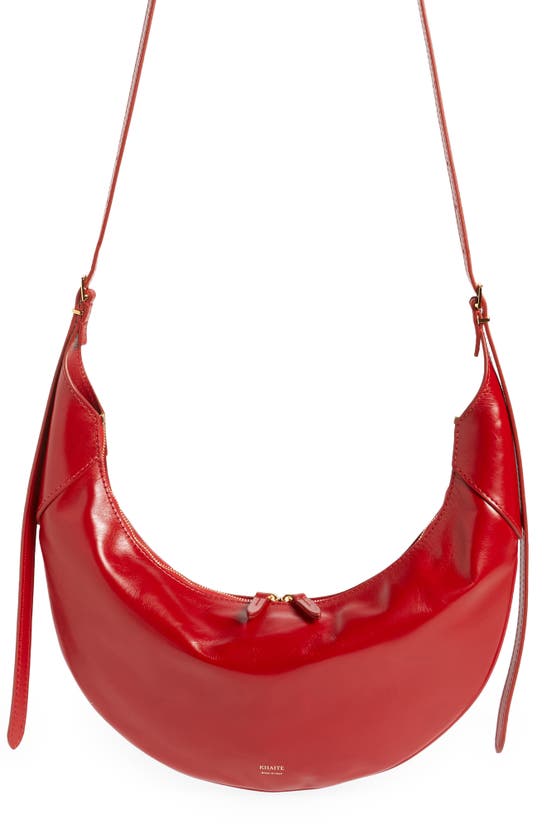 KHAITE MEDIUM ALESSIA LEATHER SHOULDER BAG