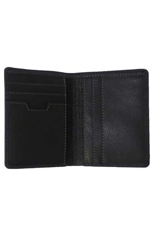 Shop Boconi North/south Bifold Wallet In Black
