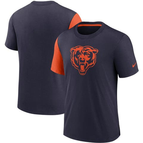 Men's Nike Orange Chicago Bears Primary Logo T-Shirt