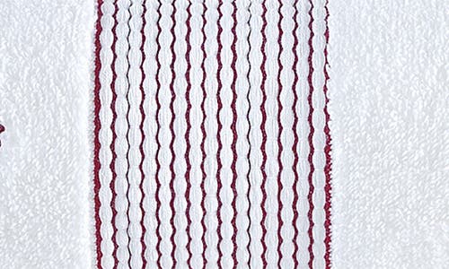 Brooks Brothers Robe Stripe 4-pack Turkish Cotton Bath Sheets In Scarlet Sage