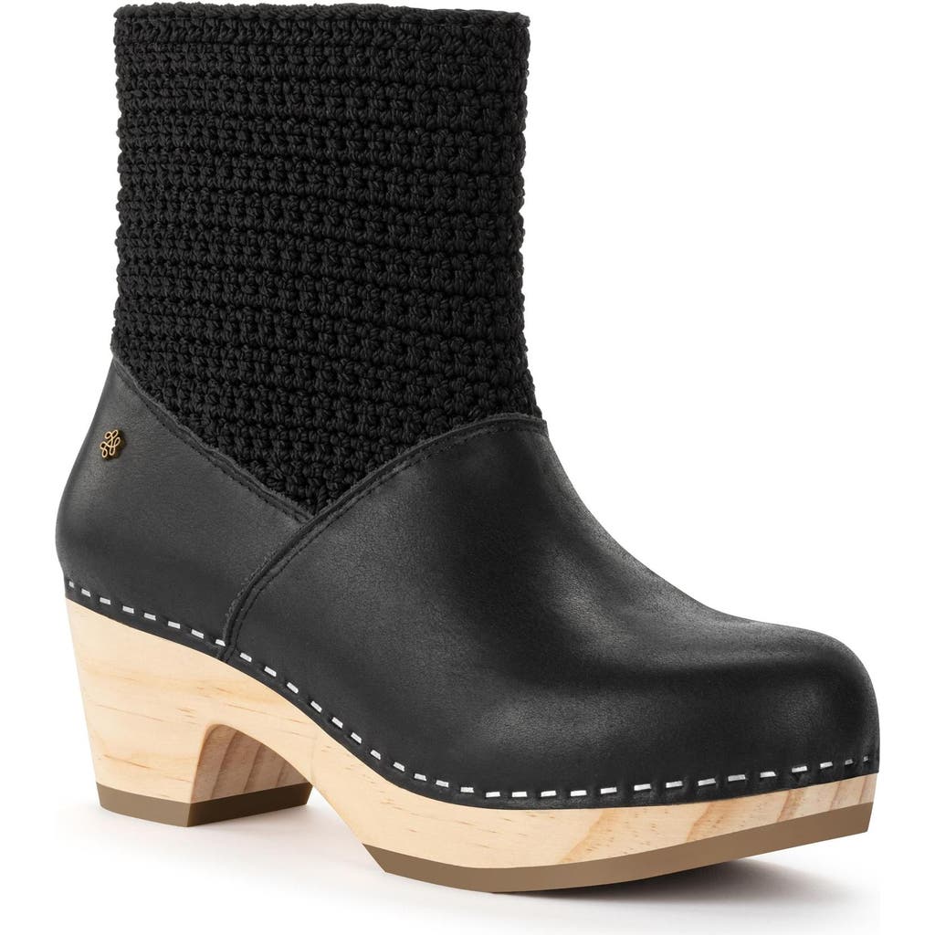 The Sak Paloma Clog Boots In Black