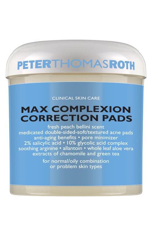 Peter Thomas Roth Max Complexion Correction Pads at Nordstrom, Size 60 Count