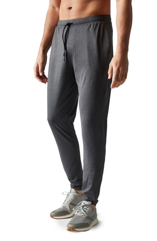 OOO Tapered Knit Pants in Asphalt Heather