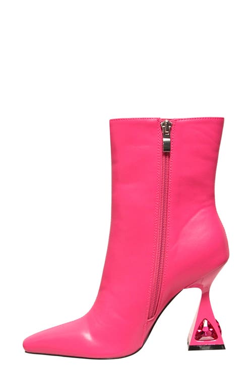 Lady Couture Molly Bootie In Fuchsia