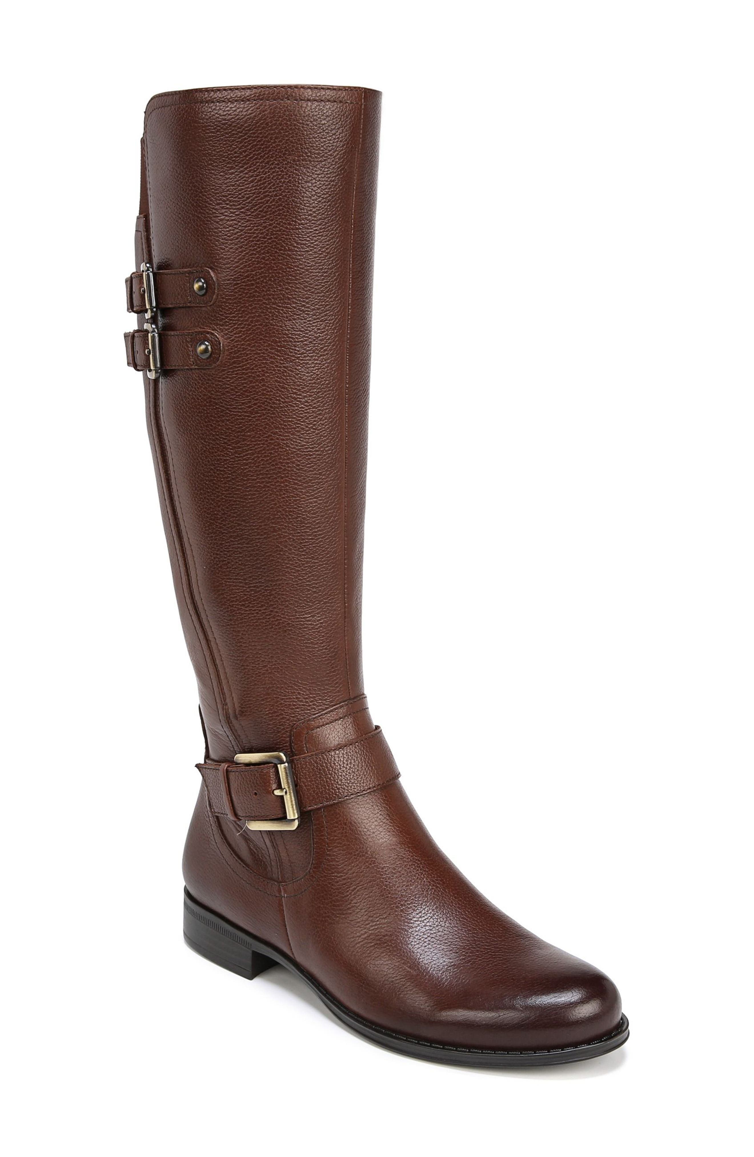 naturalizer leather boots