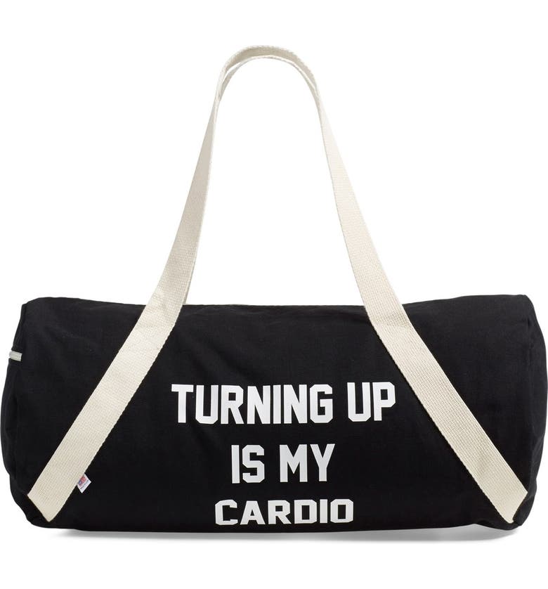 Private Party &#39;Turning Up Is My Cardio&#39; Duffel Bag | Nordstrom