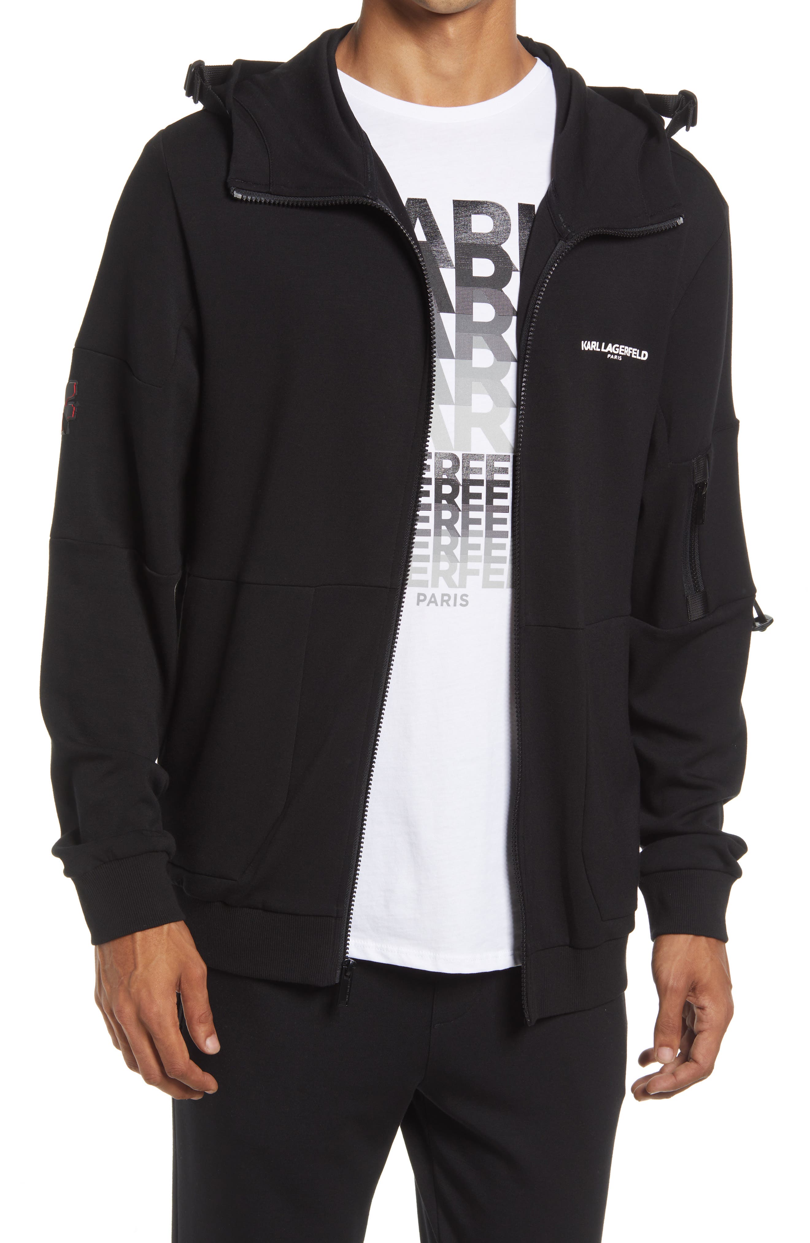 karl lagerfeld track jacket