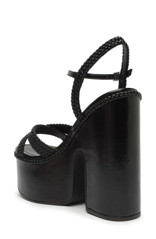 Schutz Karima Cutout Platform Sandal In Black | ModeSens