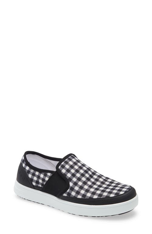 Sleeq Slip-On Sneaker in Check Yeah Leather