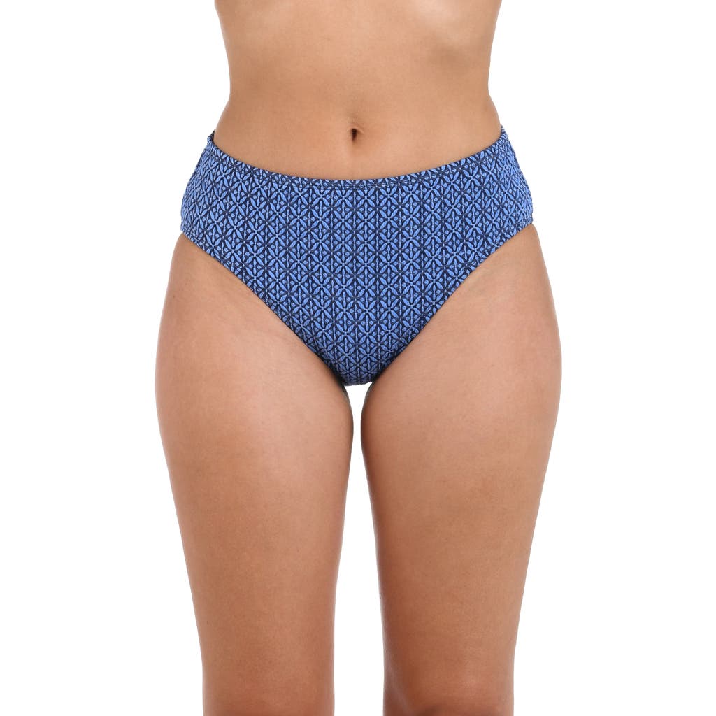 La Blanca Charmed Coast Bikini Bottoms in Chambray