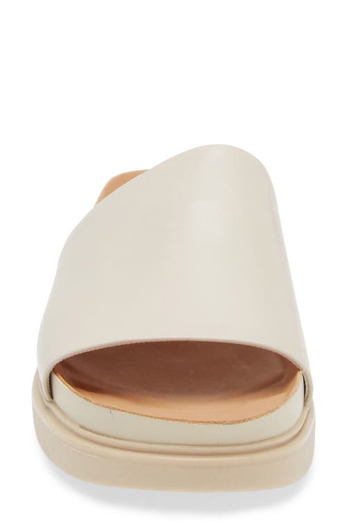 Vagabond Shoemakers Erin Slide Sandal In Off White