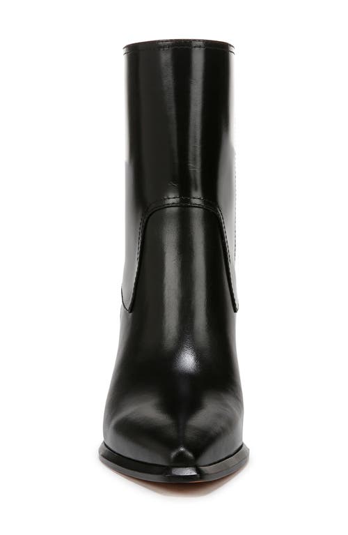 Shop Vince Arlington Pointed Toe Bootie In Black