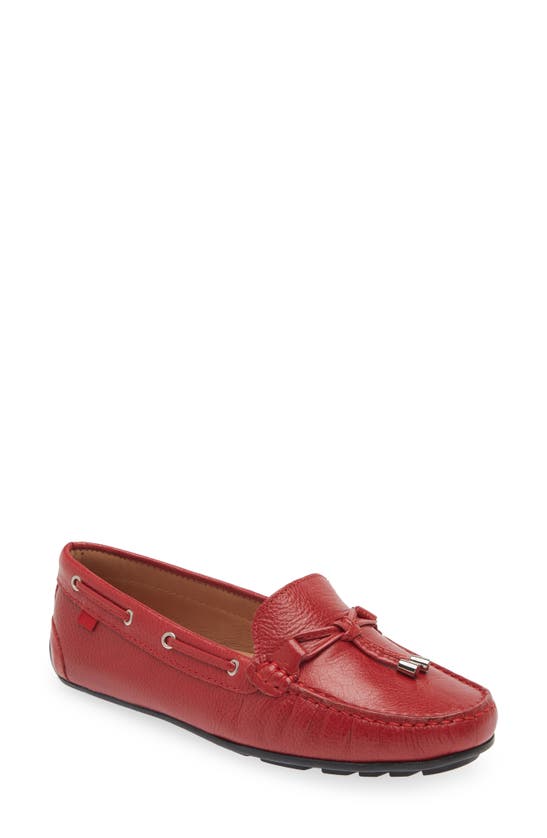Marc Joseph New York Concord Street Driving Shoe In Red