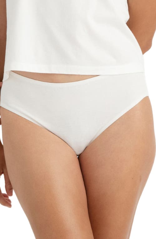 KENT 2-Pack Compostable Organic Cotton Hipster Briefs White at Nordstrom,