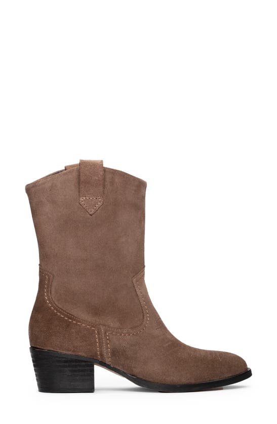 Shop Clarks (r) Octavia Up Western Boot In Taupe Suede