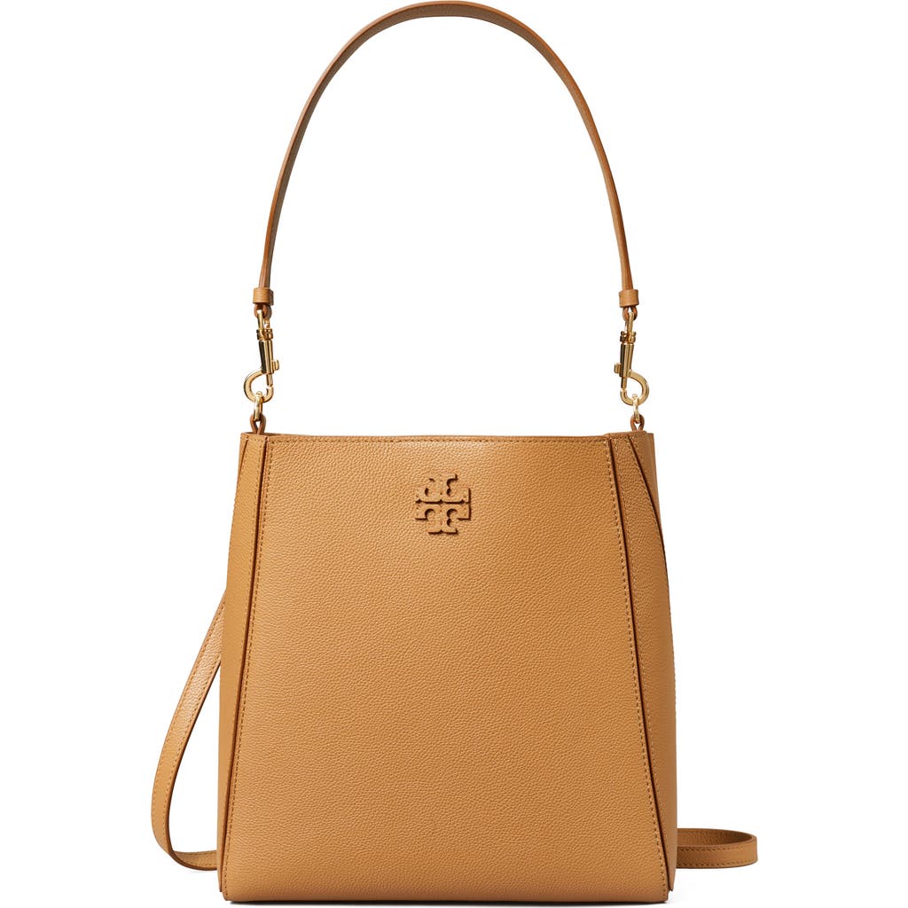 Tory Burch Mcgraw Bucket Bag In Tiramisu