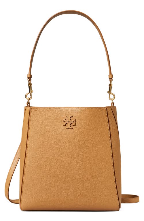 Tory Burch Mcgraw Bucket Bag In Tiramisu