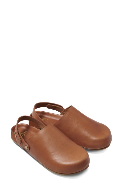 Shop Beek Brant Leather Clog In Tan