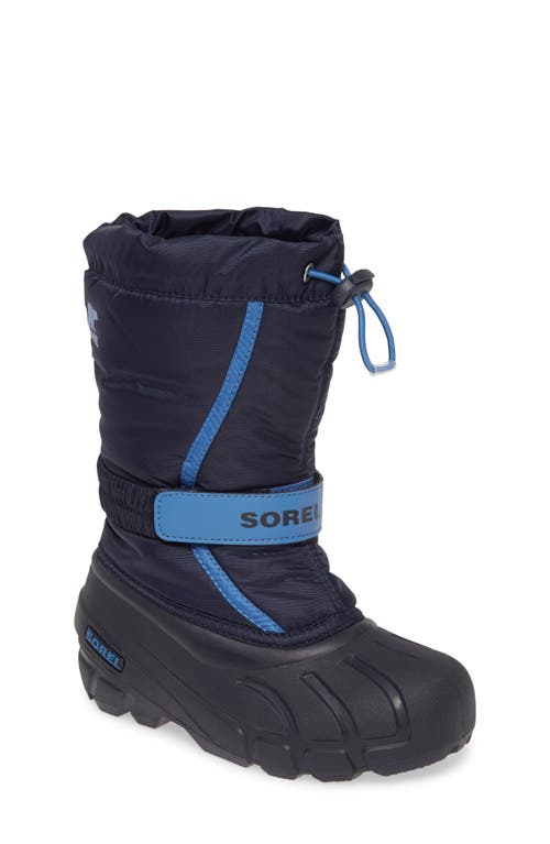 SIZE 8 M SOREL Flurry Weather Resistant Snow Boot in Collegiate Navy at Nordstrom