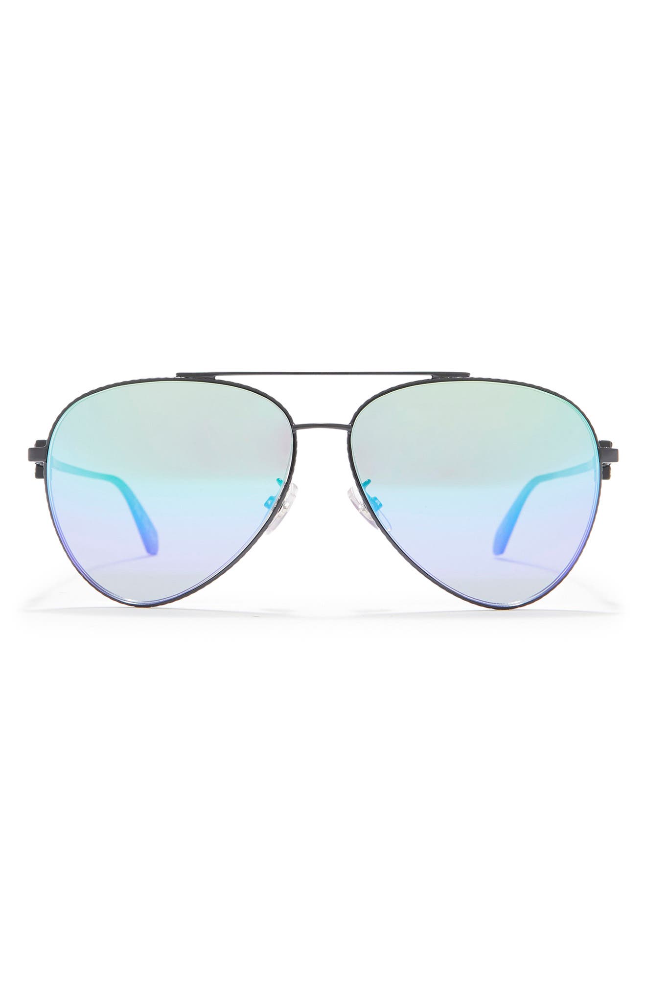 off white aviator sunglasses