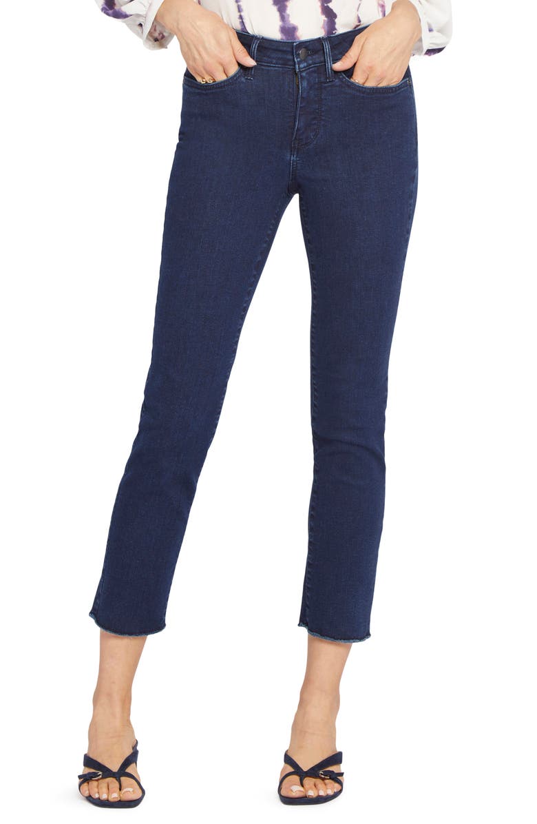 NYDJ Sheri Fray Hem Ankle Slim Jeans | Nordstrom