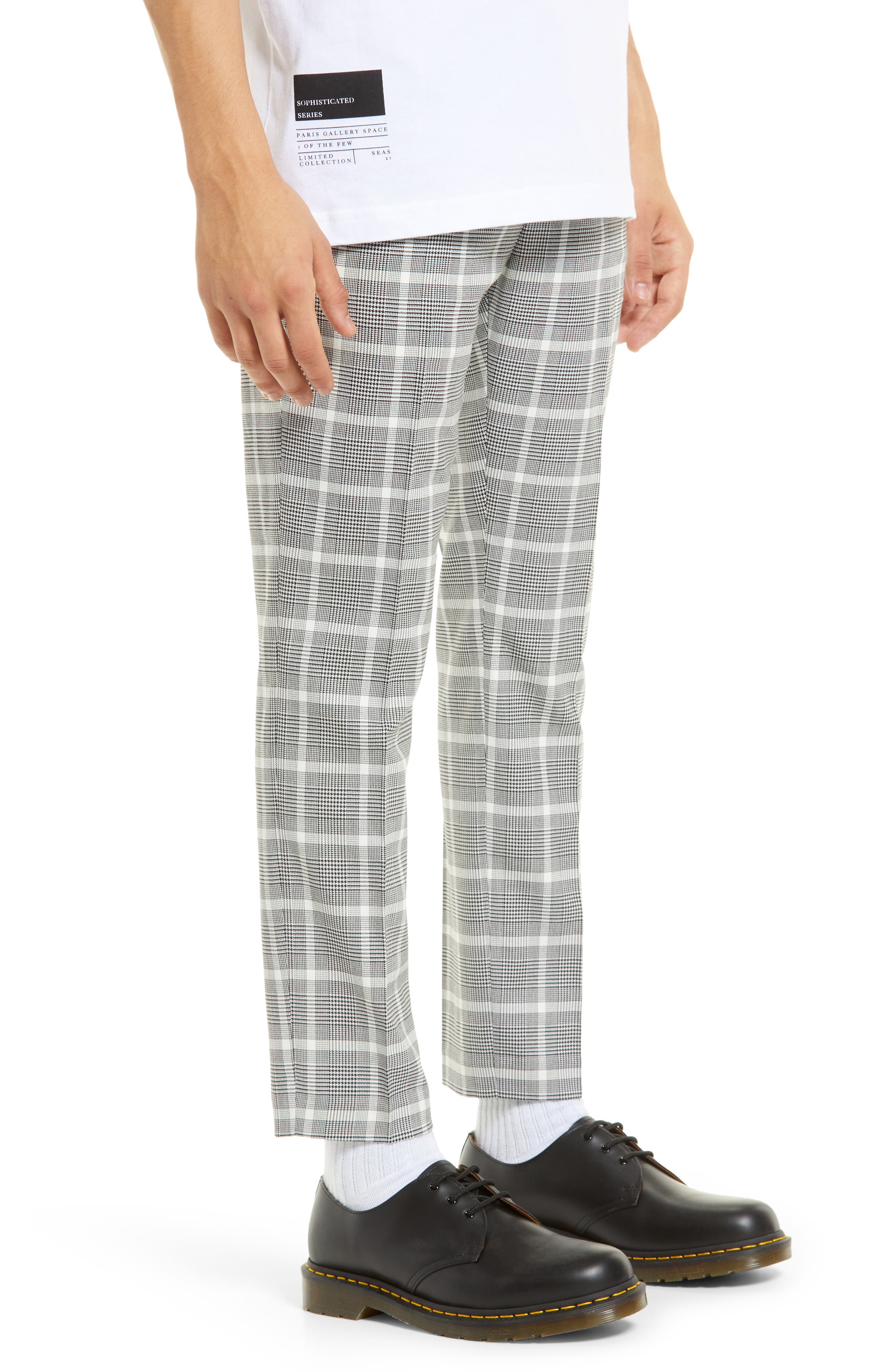 Topman Check Pull-On Pants | Nordstrom
