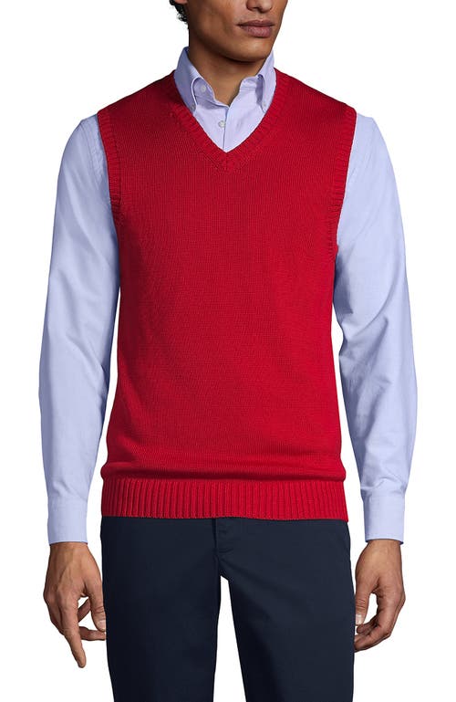 LANDS' END LANDS' END SCHOOL UNIFORM  COTTON MODAL SWEATER VEST 