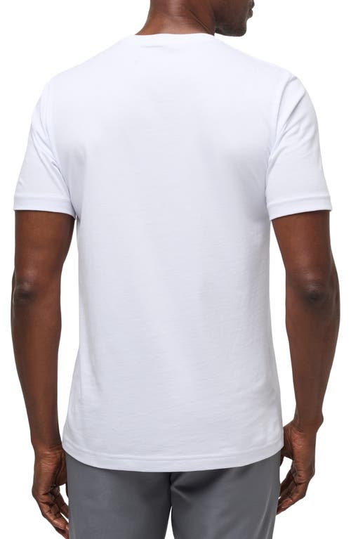 Shop Travismathew Pipe Day Graphic T-shirt In White