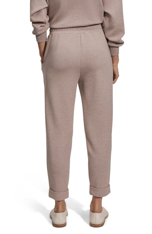 Varley Rolled Cuff Pants In Taupe Marl