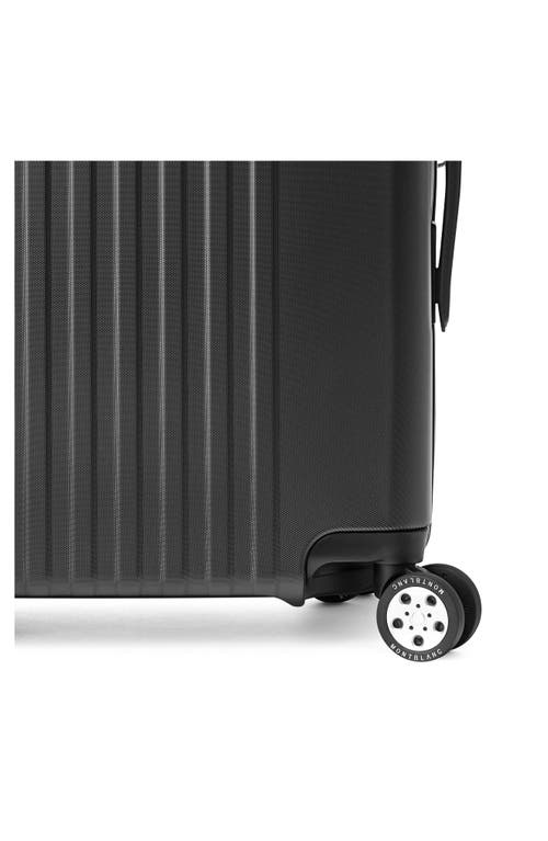 Shop Montblanc Cabin Trolley Carry-on Suitcase In Black