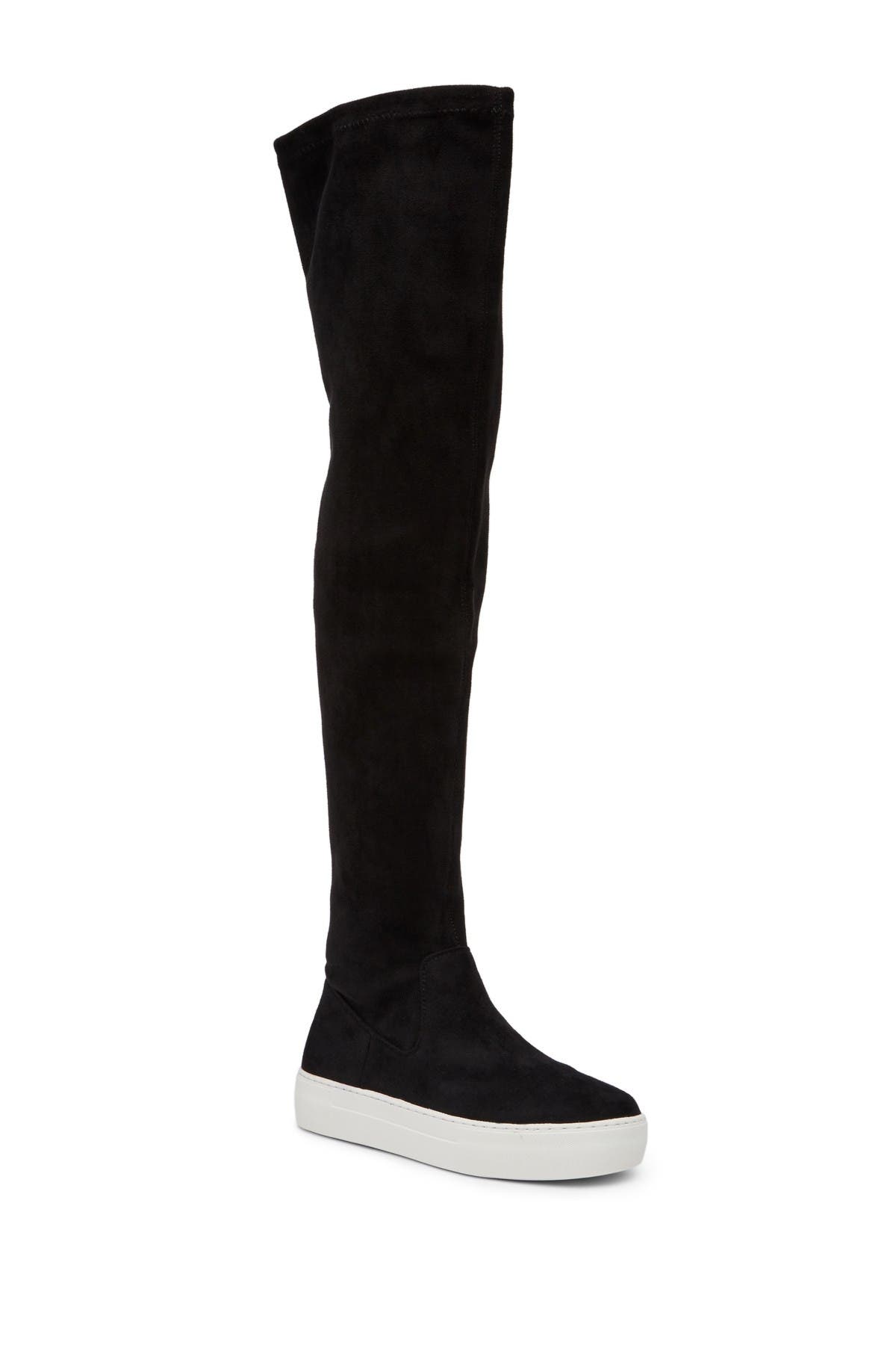 over the knee sneaker boots
