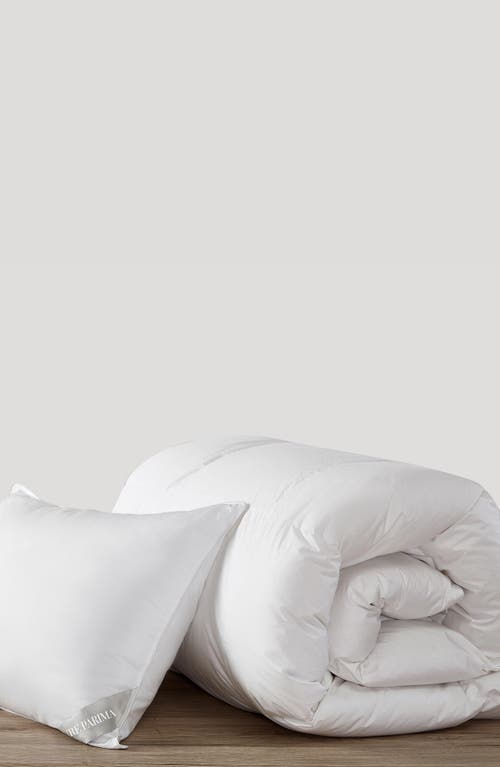 Pure Parima Goose Down Pillow Insert In White