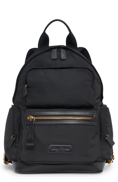 TOM FORD Recycled Nylon Backpack in Black
