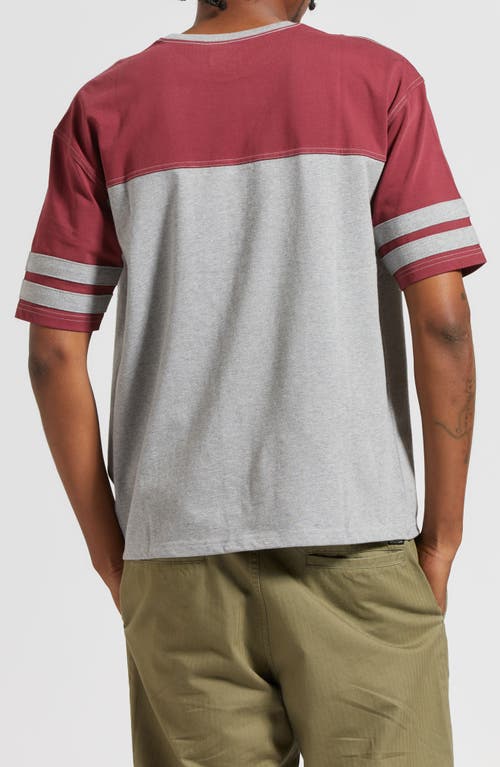 Brixton Varsity Football Heavyweight T-shirt In Multi