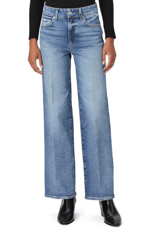 Shop Paige Sasha High Waist Wide Leg Jeans In Ottilia Distressed