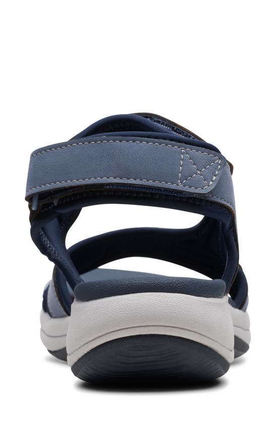 Shop Clarks Mira Bay Sandal In Denim Blue