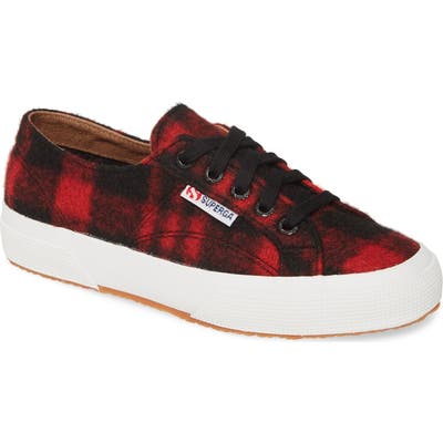 Superga 2750 Shepherdwool Sneaker - Red