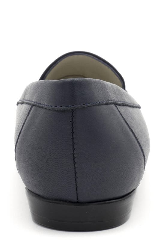 Shop Amalfi By Rangoni Orosei Loafer In Navy Parmasoft