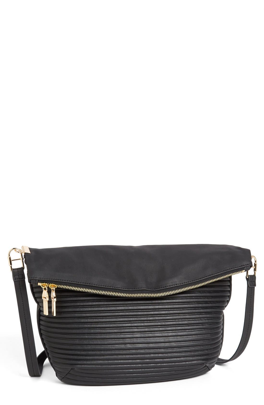 French Connection Faux Leather Shoulder Bag Nordstrom