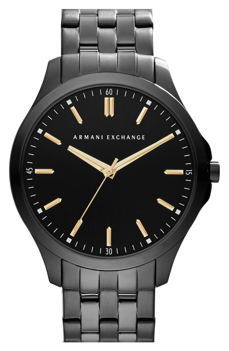 AX Armani Exchange Round Bracelet Watch, 45mm | Nordstrom