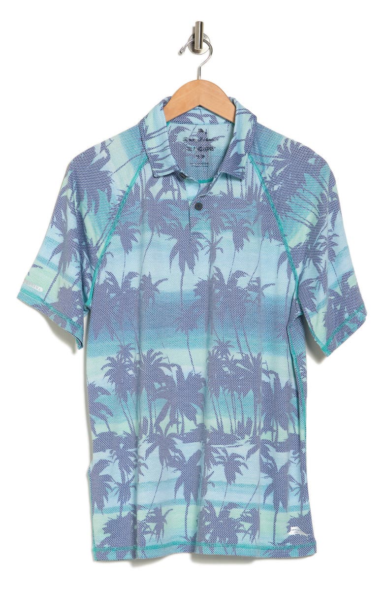 Local Boy-Youth Palms Polo-violet blue/white main image 1