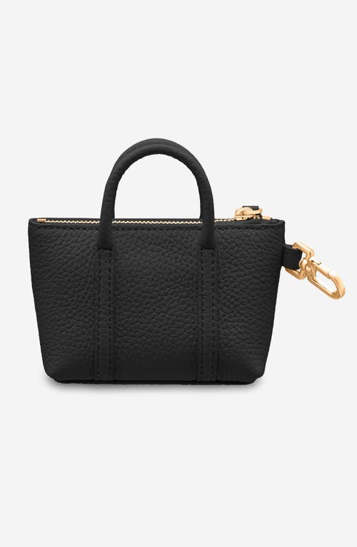 Maison De Sabre Maison De Sabré The Sabremoji Weekender Charm In Black Caviar